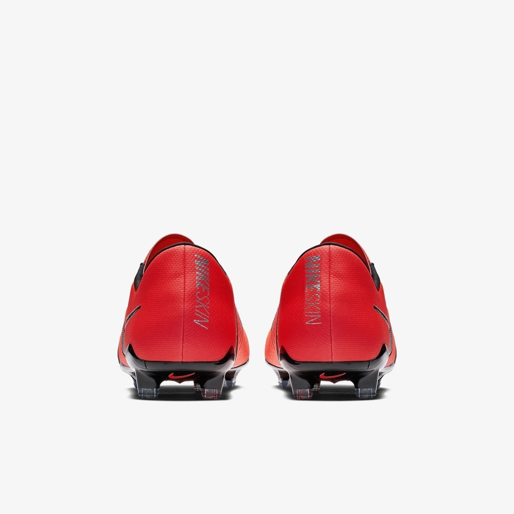 Men's PhantomVNM Pro FG Soccer Cleats - Bright Crimson/Bright Crimson/Metallic Silver/Black - AO8738-600-NIKE by Nike | Available at Niky's Sports