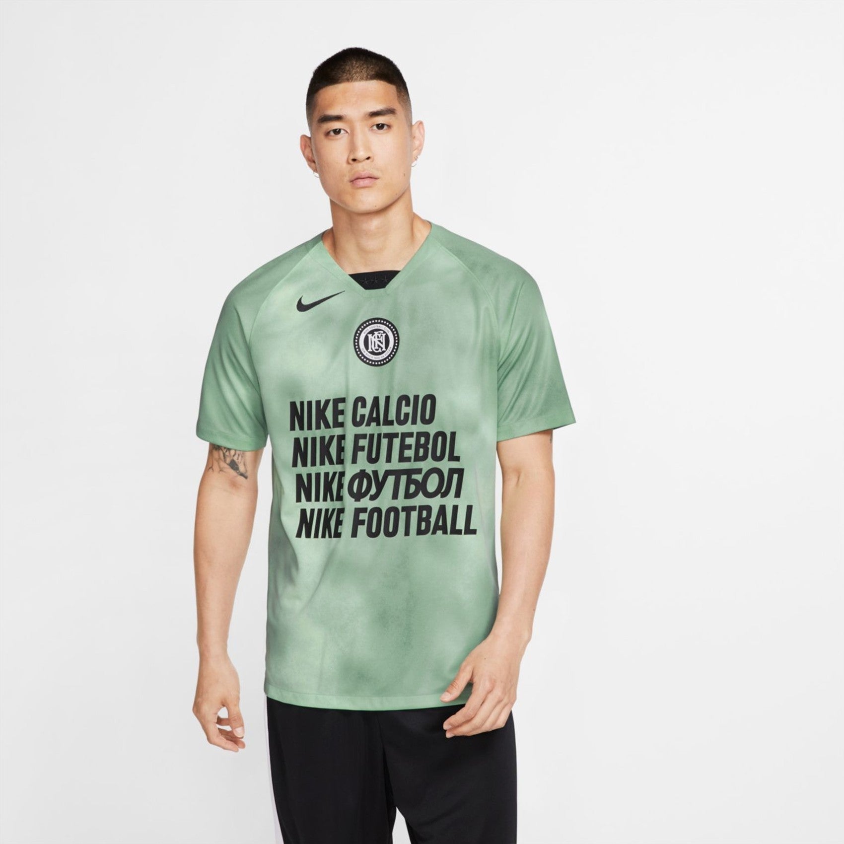 Nike Dri-Fit 2018 Referee Jersey Football Soccer Shirt Camiseta Yellow KNVB  sz L
