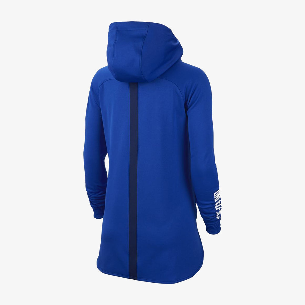 Women's USA Dry Squad Hoodie - Bright Blue/Loyal Blue/White - AQ3628-443-NIKE by Nike | Available at Niky's Sports