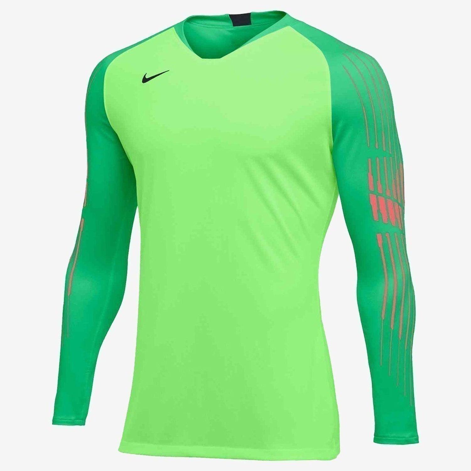 Kid's Gardien II Goalkeeper Jersey - Green Strike/Green Spark/Hot Punch/Black - AR9771-398-NIKE by Nike | Available at Niky's Sports