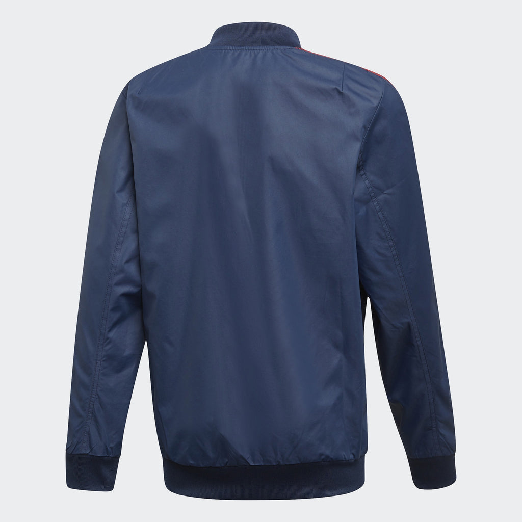 Kid's Arsenal FC Anthem Jacket -  Collegiate Navy/Scarlet - EH5607-ADIDAS by Adidas | Available at Niky's Sports