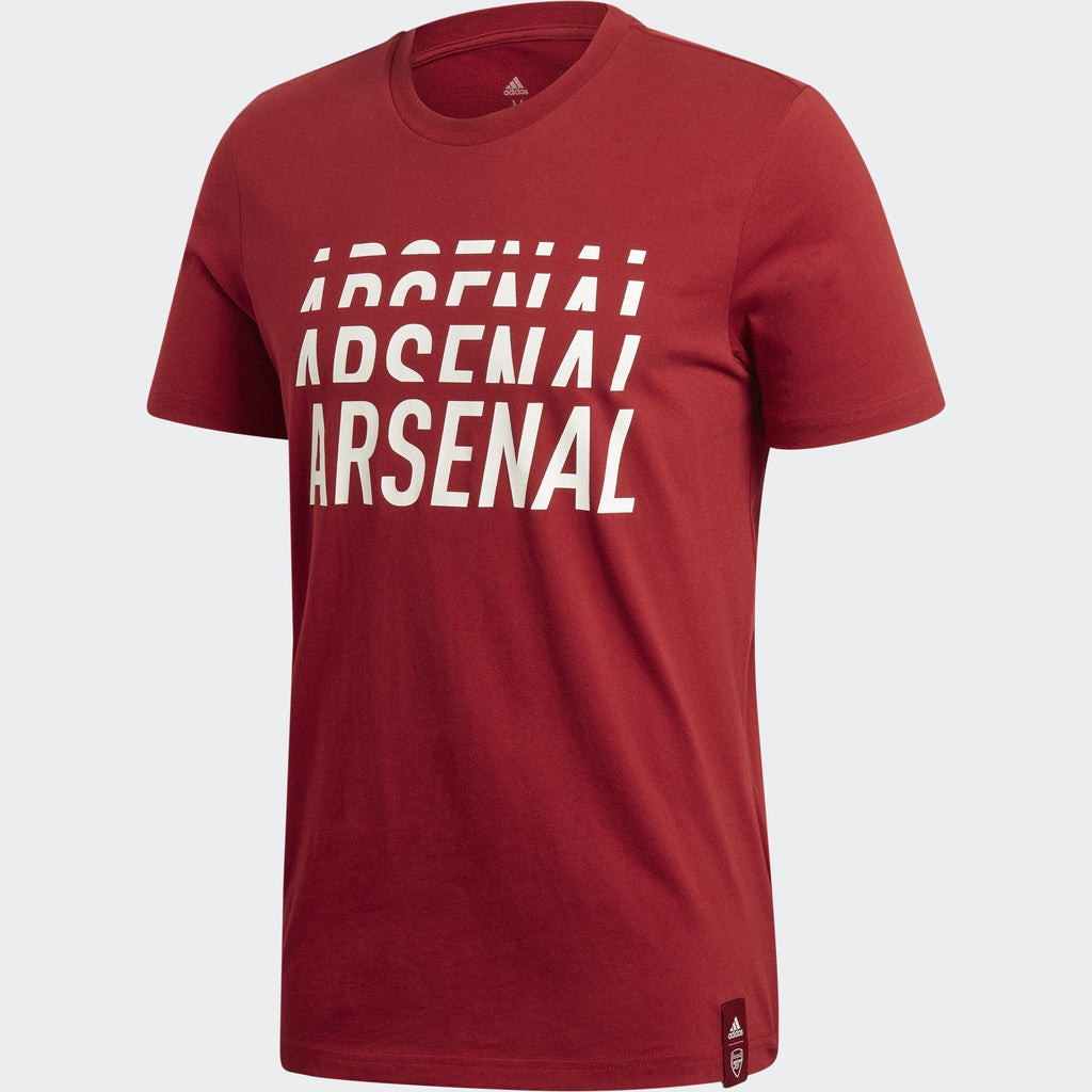 Men's Arsenal FC DNA Graphic T-Shirt - Active Maroon - EH5621-ADIDAS by Adidas | Available at Niky's Sports
