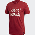 Men's Arsenal FC DNA Graphic T-Shirt - Active Maroon - EH5621-ADIDAS by Adidas | Available at Niky's Sports