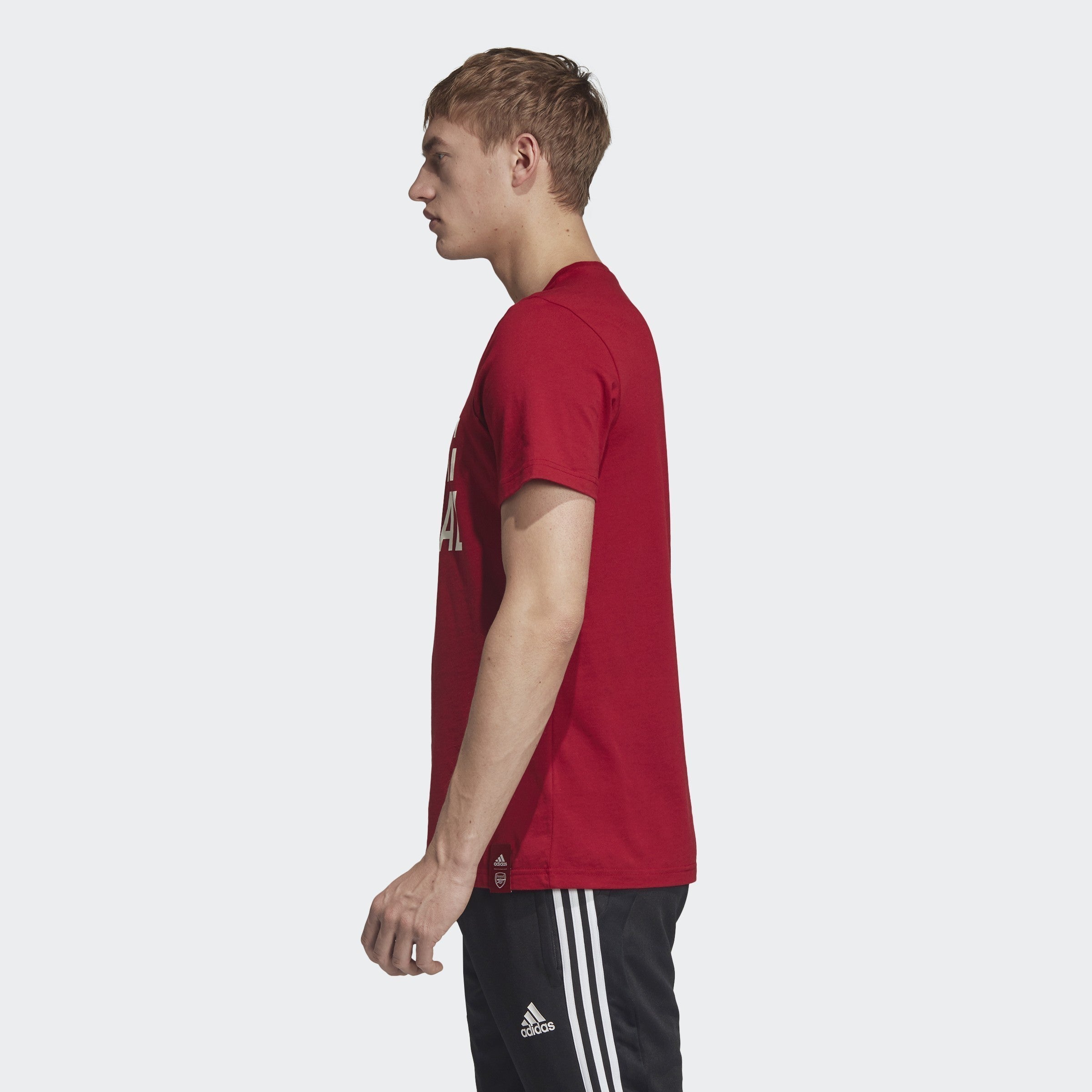 Men's Arsenal FC DNA Graphic T-Shirt - Active Maroon - EH5621-ADIDAS by Adidas | Available at Niky's Sports