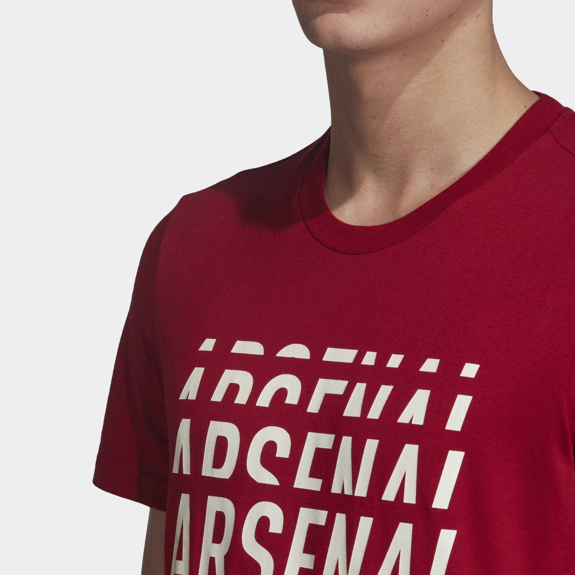 Men's Arsenal FC DNA Graphic T-Shirt - Active Maroon - EH5621-ADIDAS by Adidas | Available at Niky's Sports