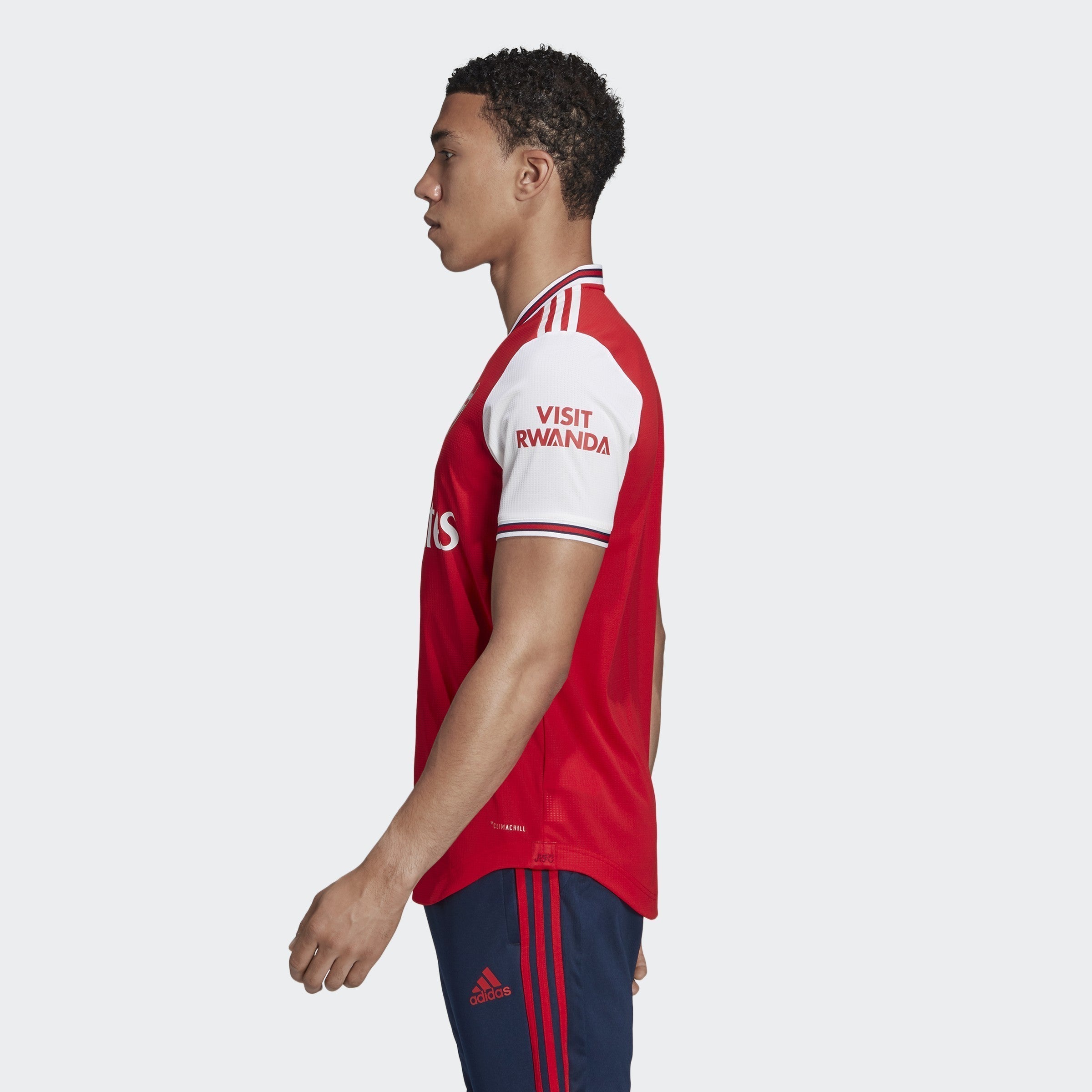 Men's Arsenal 19/20 Home Authentic Jersey - Scarlet