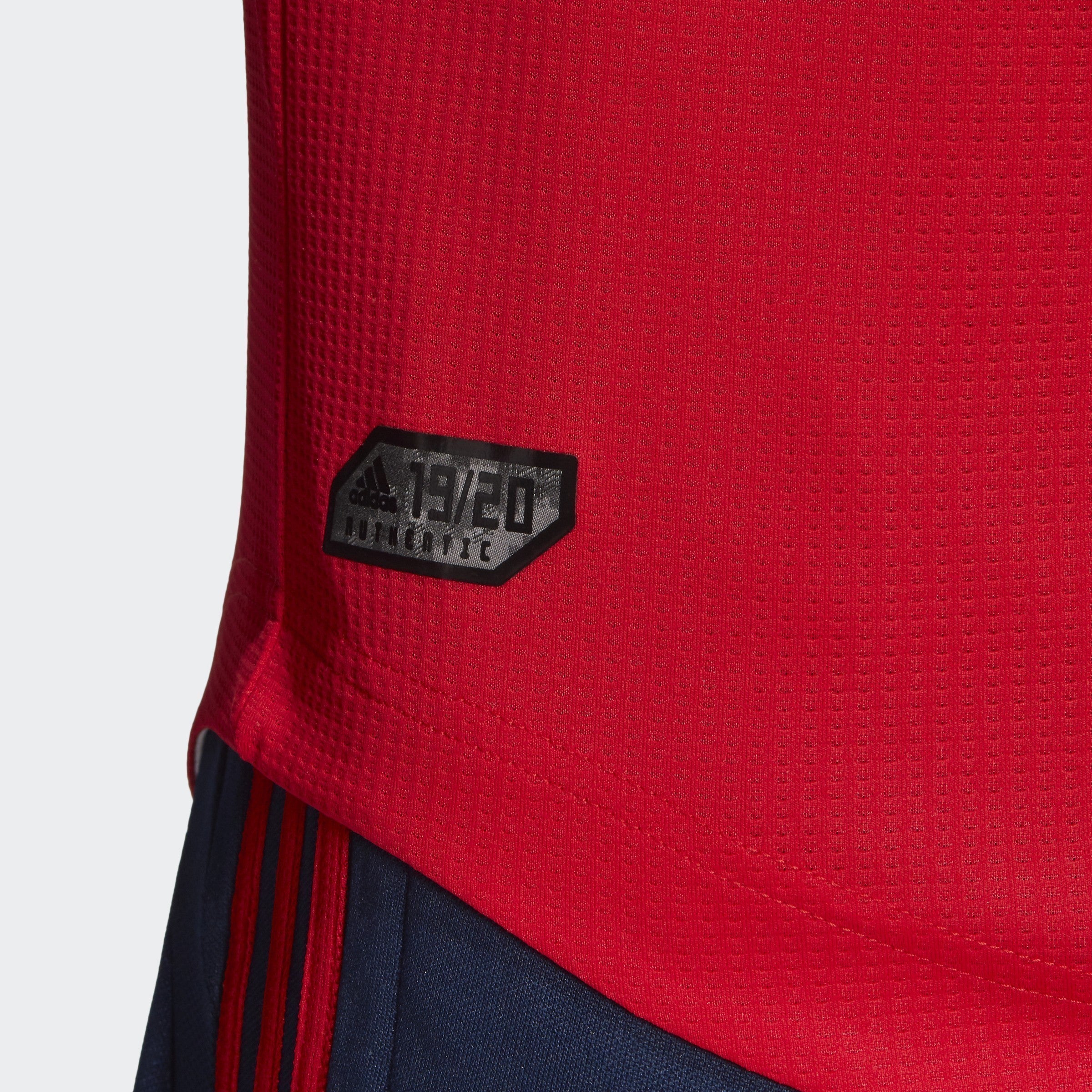 Men's Arsenal 19/20 Home Authentic Jersey - Scarlet