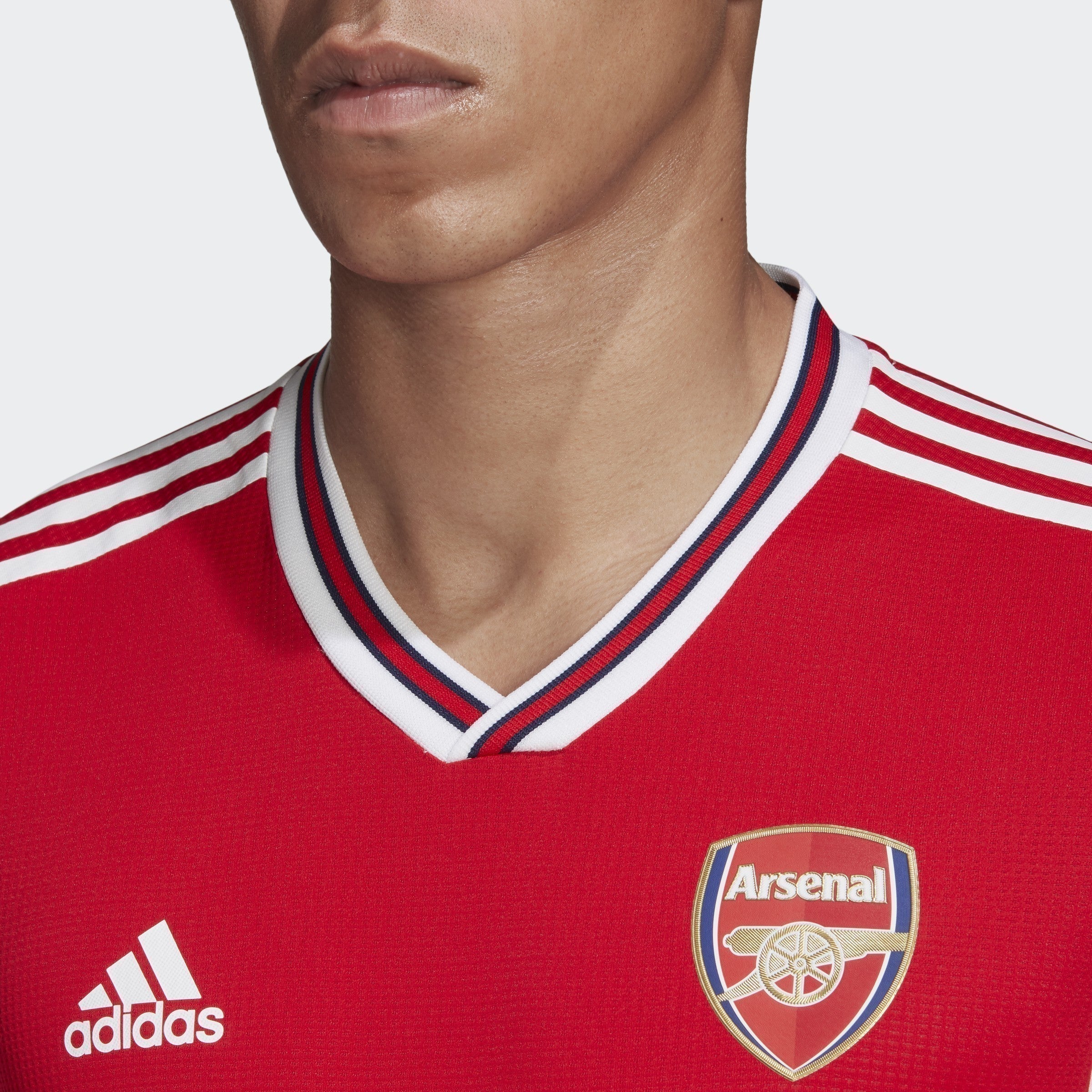 Men's Arsenal 19/20 Home Authentic Jersey - Scarlet