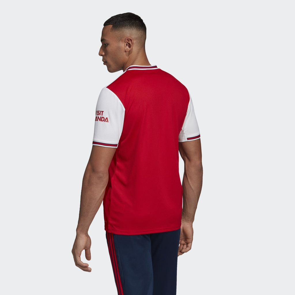 Men's Arsenal 19/20 Home Jersey - Scarlet - EH5637-ADIDAS by Adidas | Available at Niky's Sports