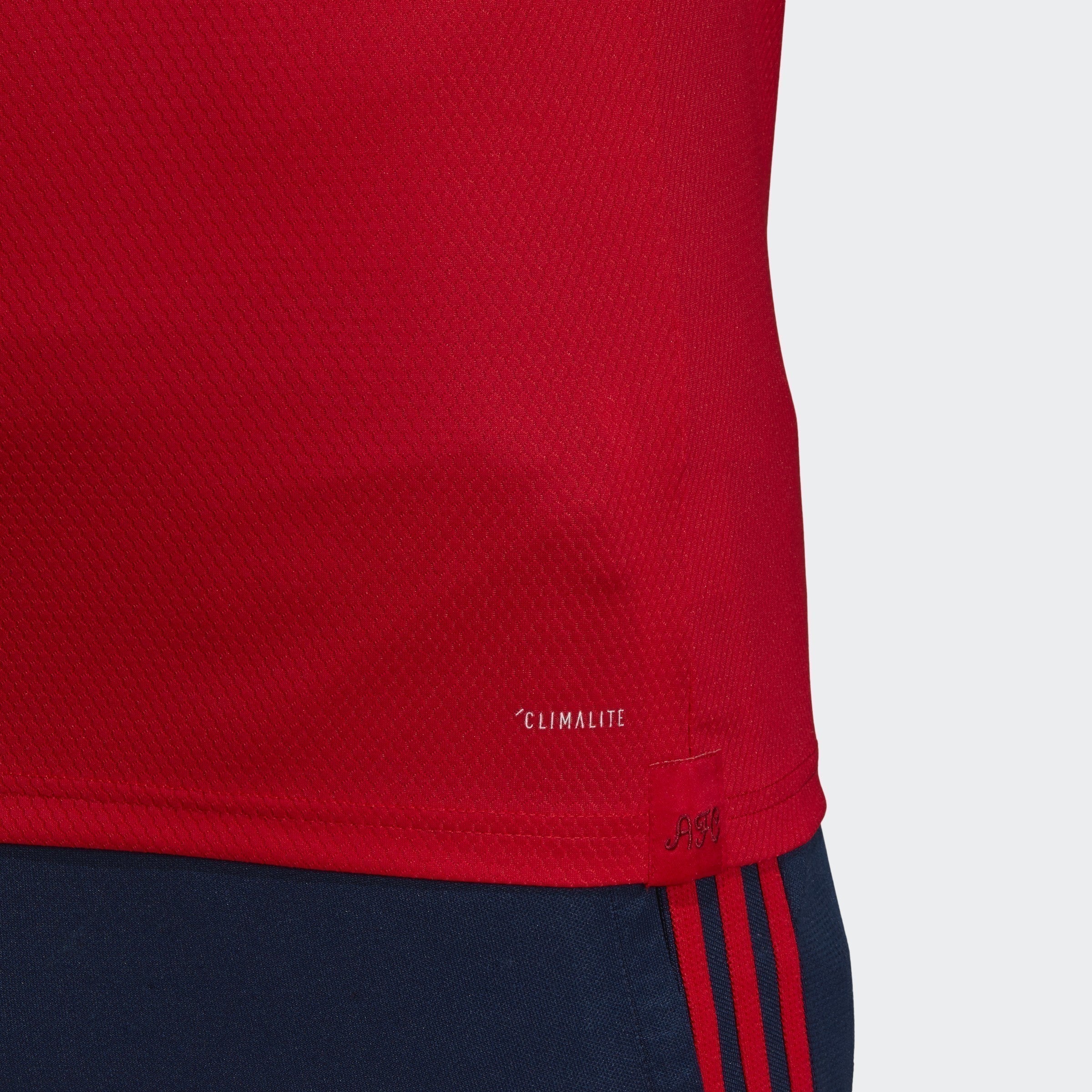 Men's Arsenal 19/20 Home Jersey - Scarlet - EH5637-ADIDAS by Adidas | Available at Niky's Sports