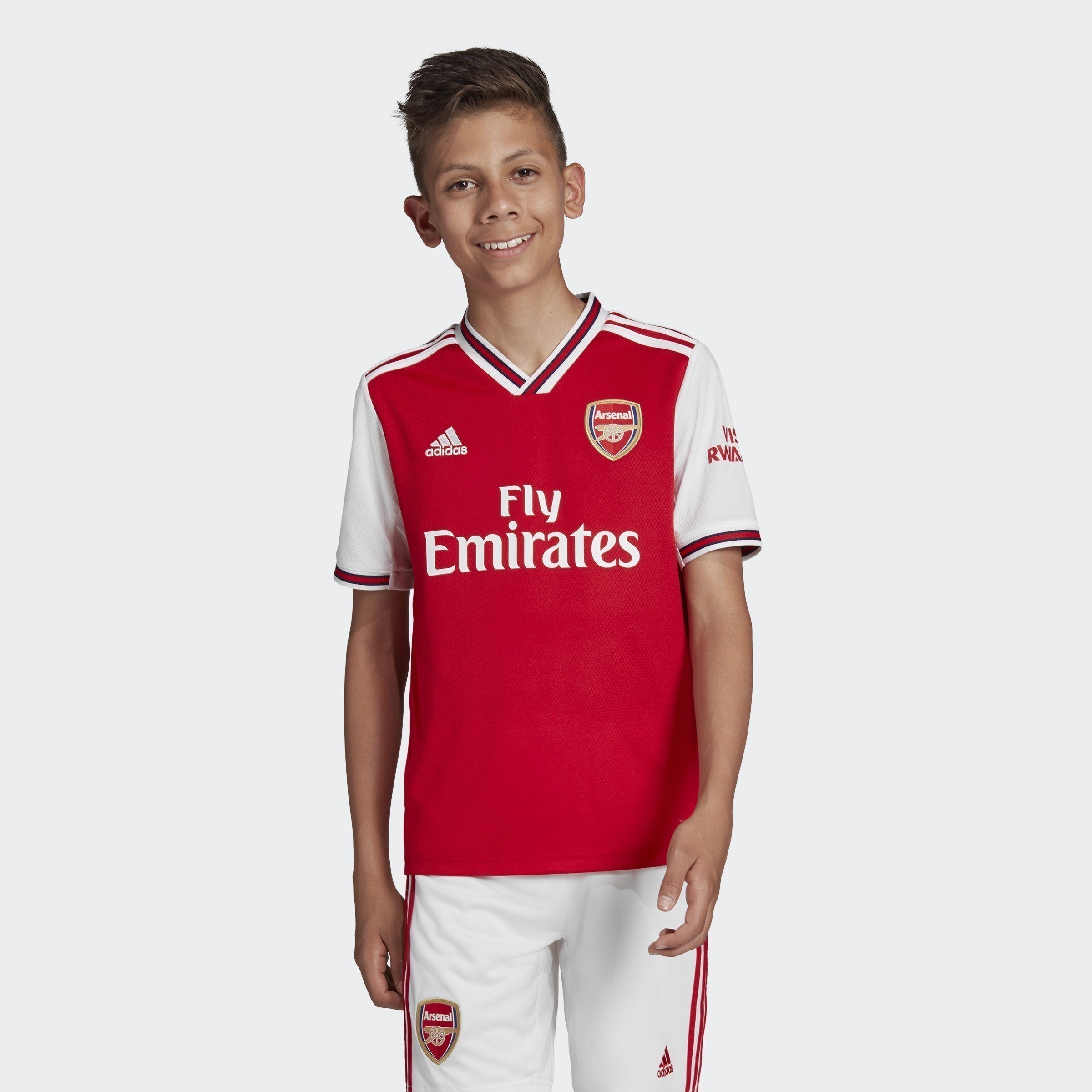 Kid's Arsenal 19/20 Home Jersey - Scarlet - EH5644-ADIDAS by Adidas | Available at Niky's Sports