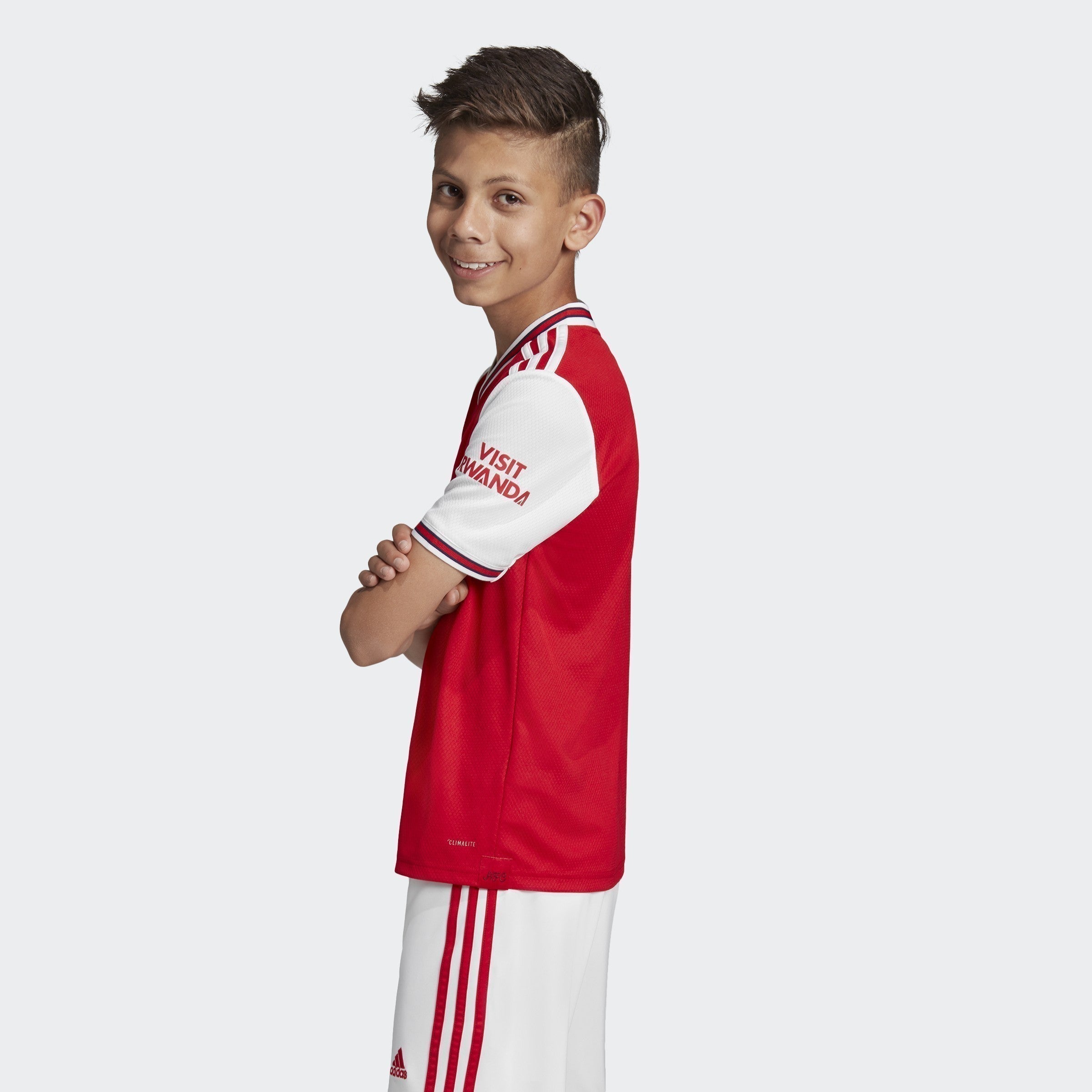 Kid's Arsenal 19/20 Home Jersey - Scarlet - EH5644-ADIDAS by Adidas | Available at Niky's Sports