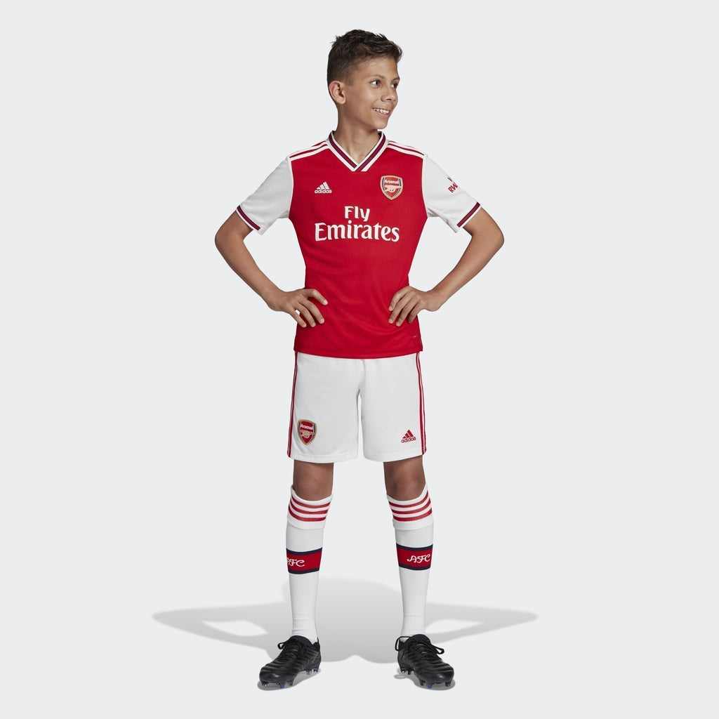 Kid's Arsenal 19/20 Home Jersey - Scarlet - EH5644-ADIDAS by Adidas | Available at Niky's Sports