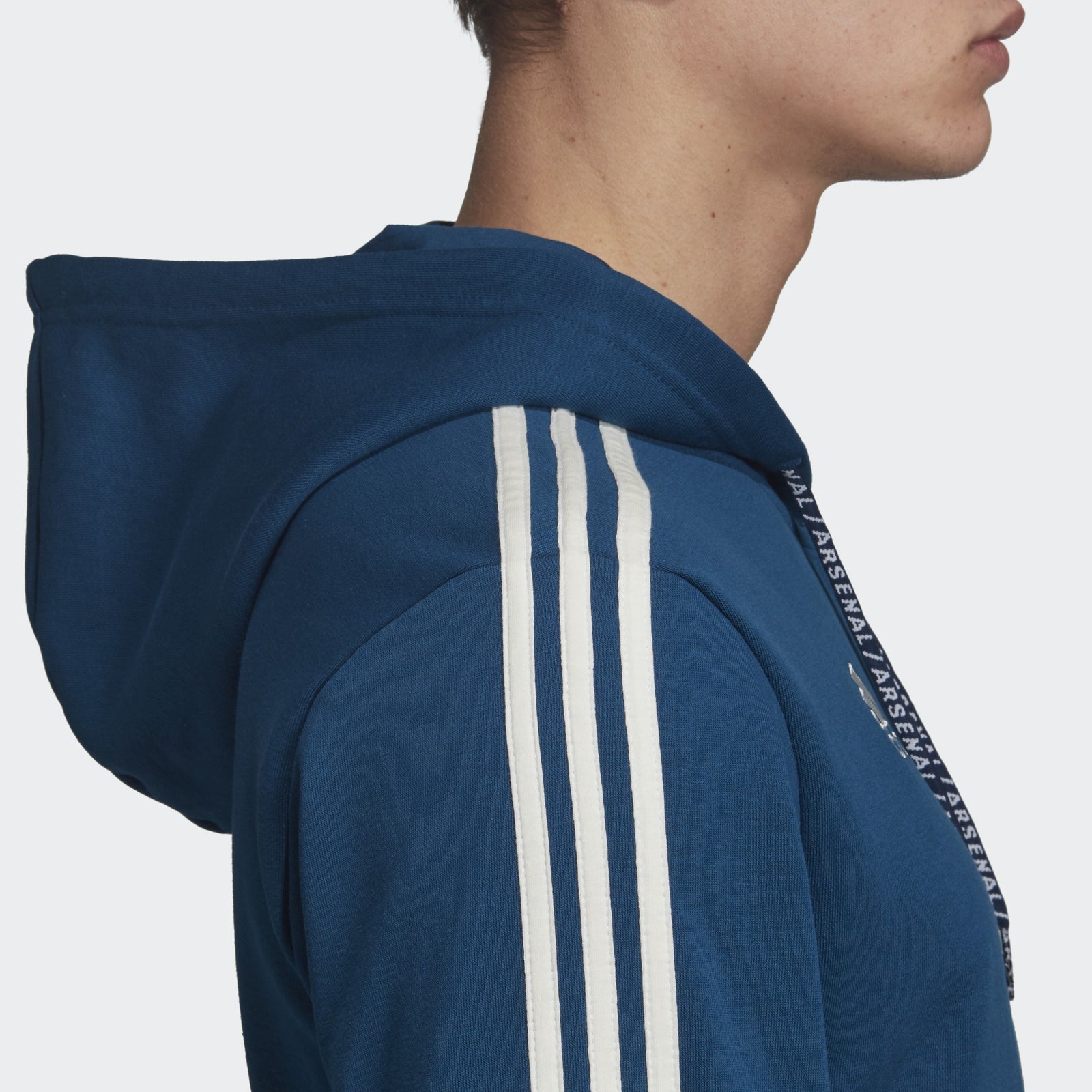 Arsenal FC Hoodie - Legend Marine - EH5611-ADIDAS by Adidas | Available at Niky's Sports