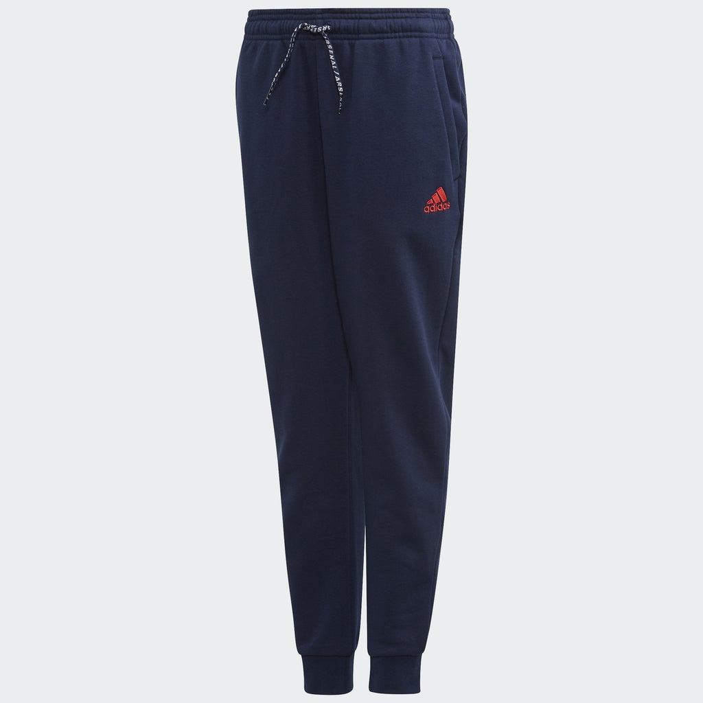 Kid's Arsenal FC Sweat Pants - Collegiate Navy/Scarlet - EH5619-ADIDAS by Adidas | Available at Niky's Sports