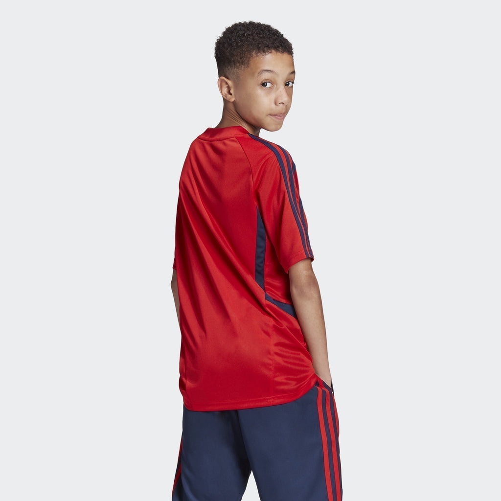 Kid's Arsenal FC Training Jersey - Scarlet/Collegiate Navy - EH5699-ADIDAS by Adidas | Available at Niky's Sports