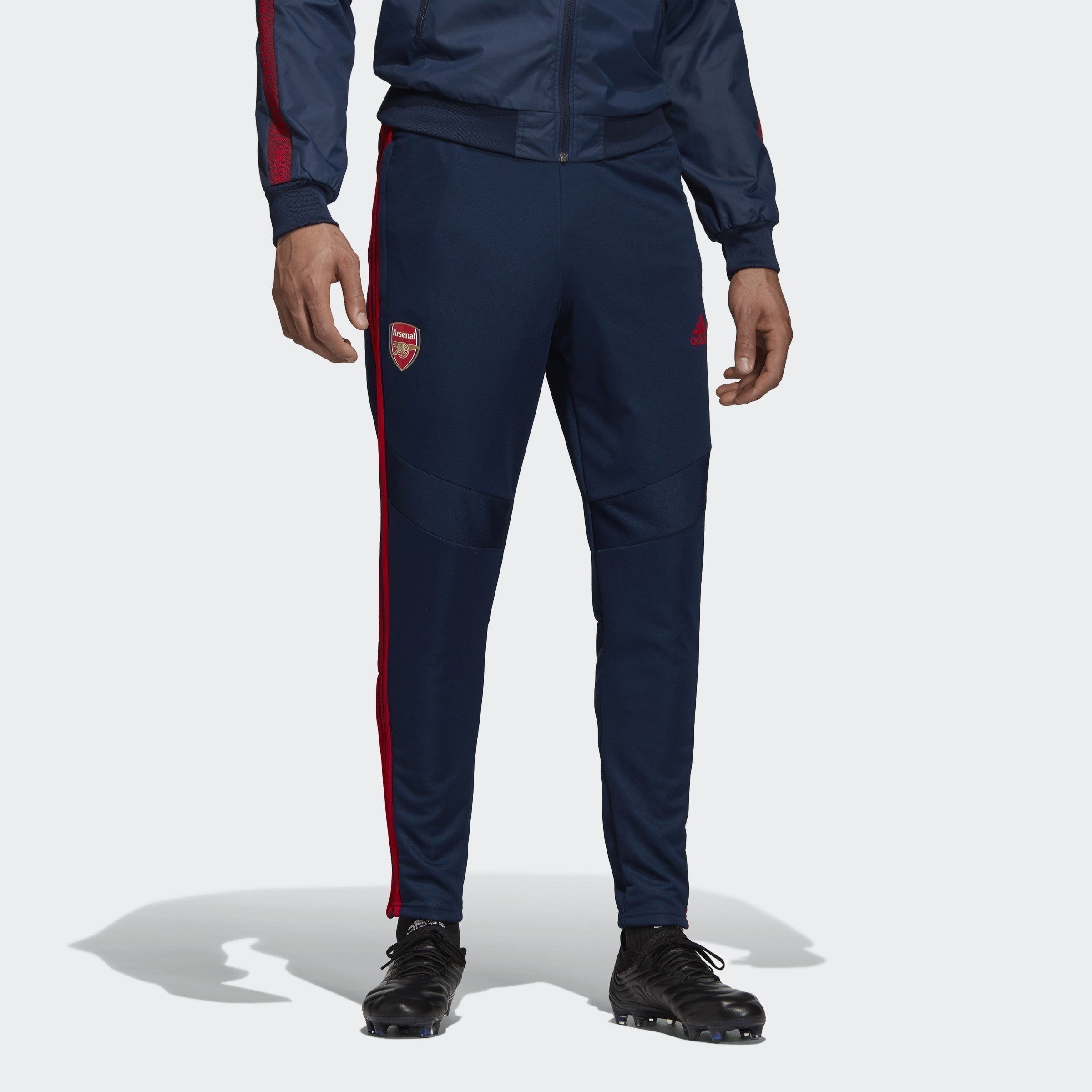 Men's Arsenal FC Training Pants - Collegiate Navy/Scarlet - EH5722-ADIDAS by Adidas | Available at Niky's Sports