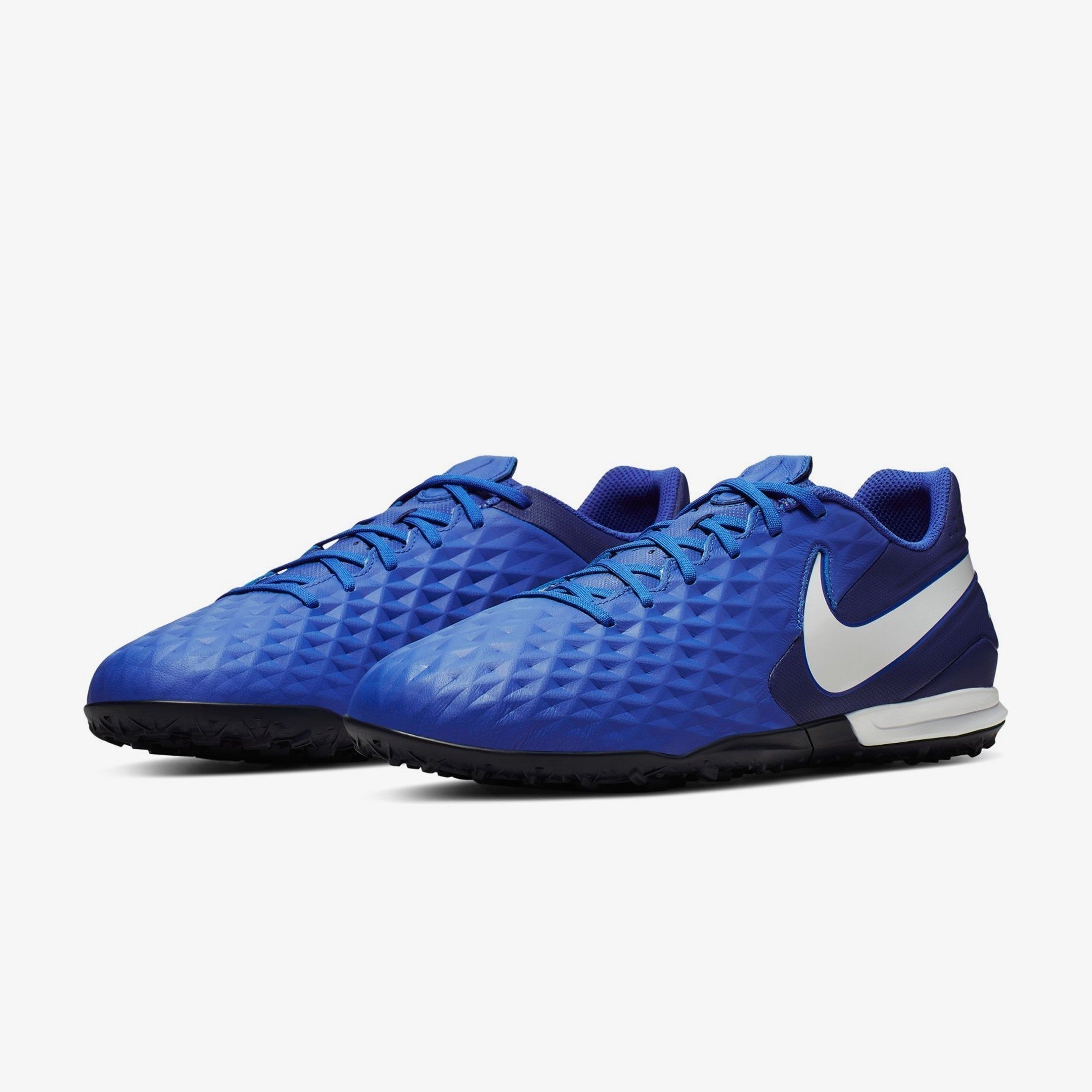 Tiempo Legend 8 Academy Turf Shoes Hyper Royal/White - AT6100-414-NIKE by Nike | Available at Niky's Sports