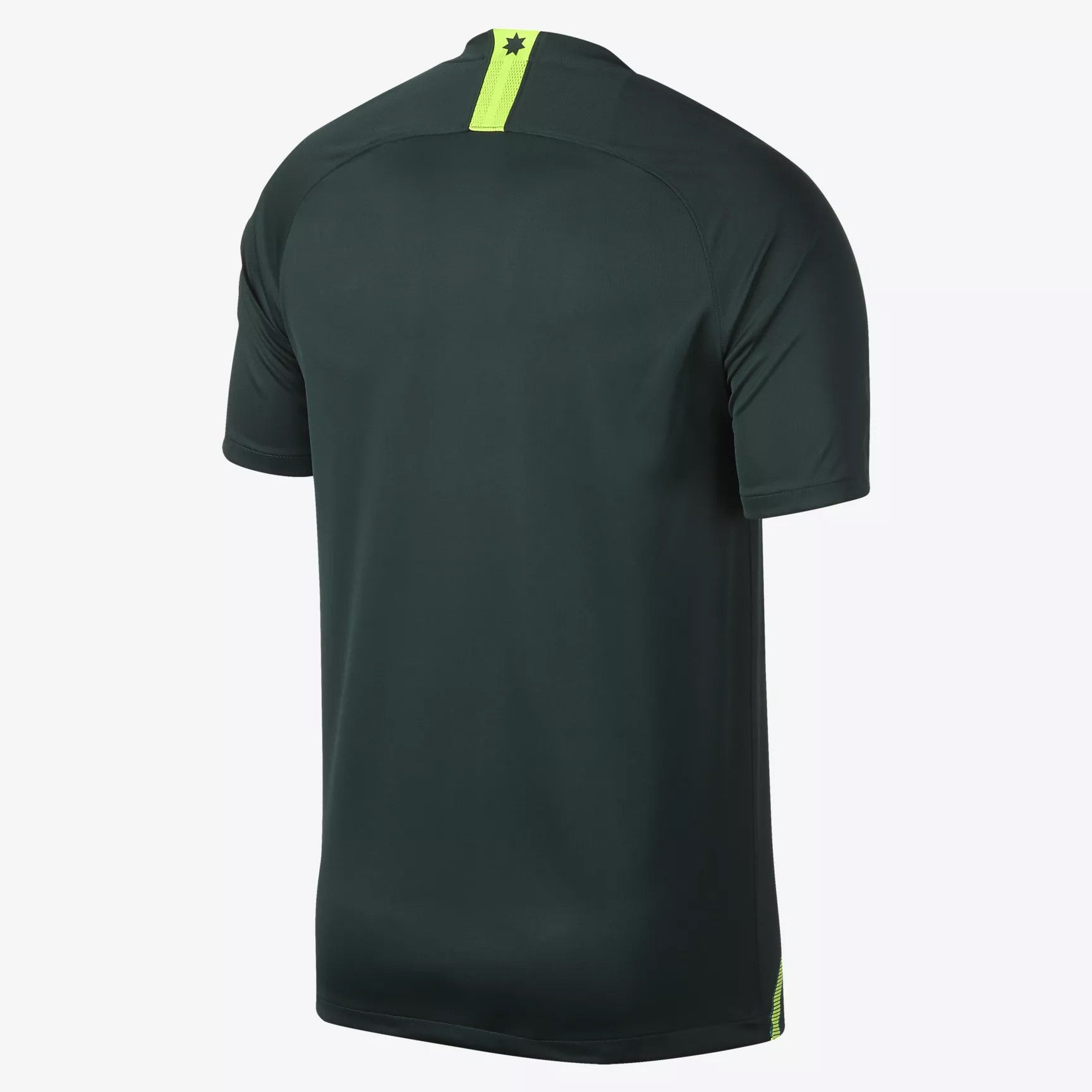Men's Australia 2018 Away Soccer Jersey - Green/Volt