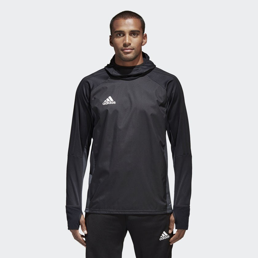 Youth Tiro 17 Warm Shirt Black
