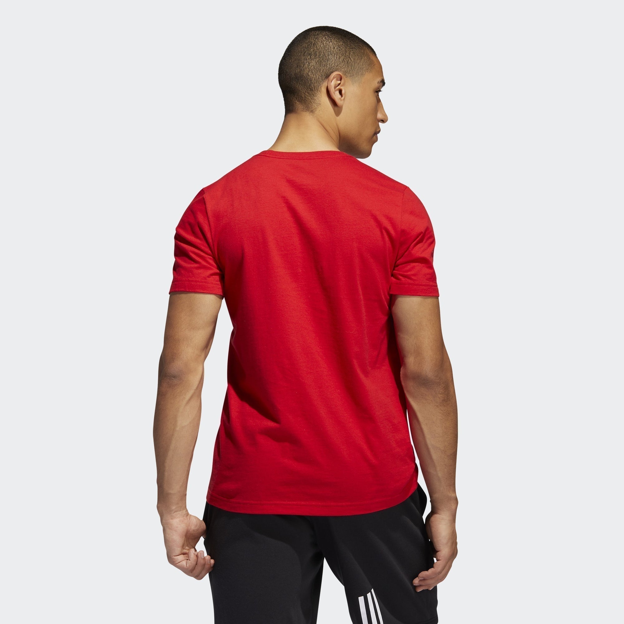 Men's Badge of Sport Tee - FI7031-ADIDAS by Adidas | Available at Niky's Sports
