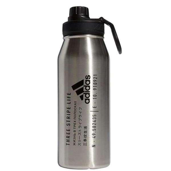 ADIDAS 1 LITER STAINLESS STEEL METAL BOTTLE - 5153238-ADIDAS by adidas | Available at Niky&#39;s Sports