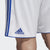 Tastigo 15 Shorts - White/Bold Blue - BJ9126-ADIDAS by Adidas | Available at Niky's Sports