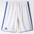 Kid's Tastigo 17 Shorts - White/Bold Blue - BJ9143-ADIDAS by Adidas | Available at Niky's Sports