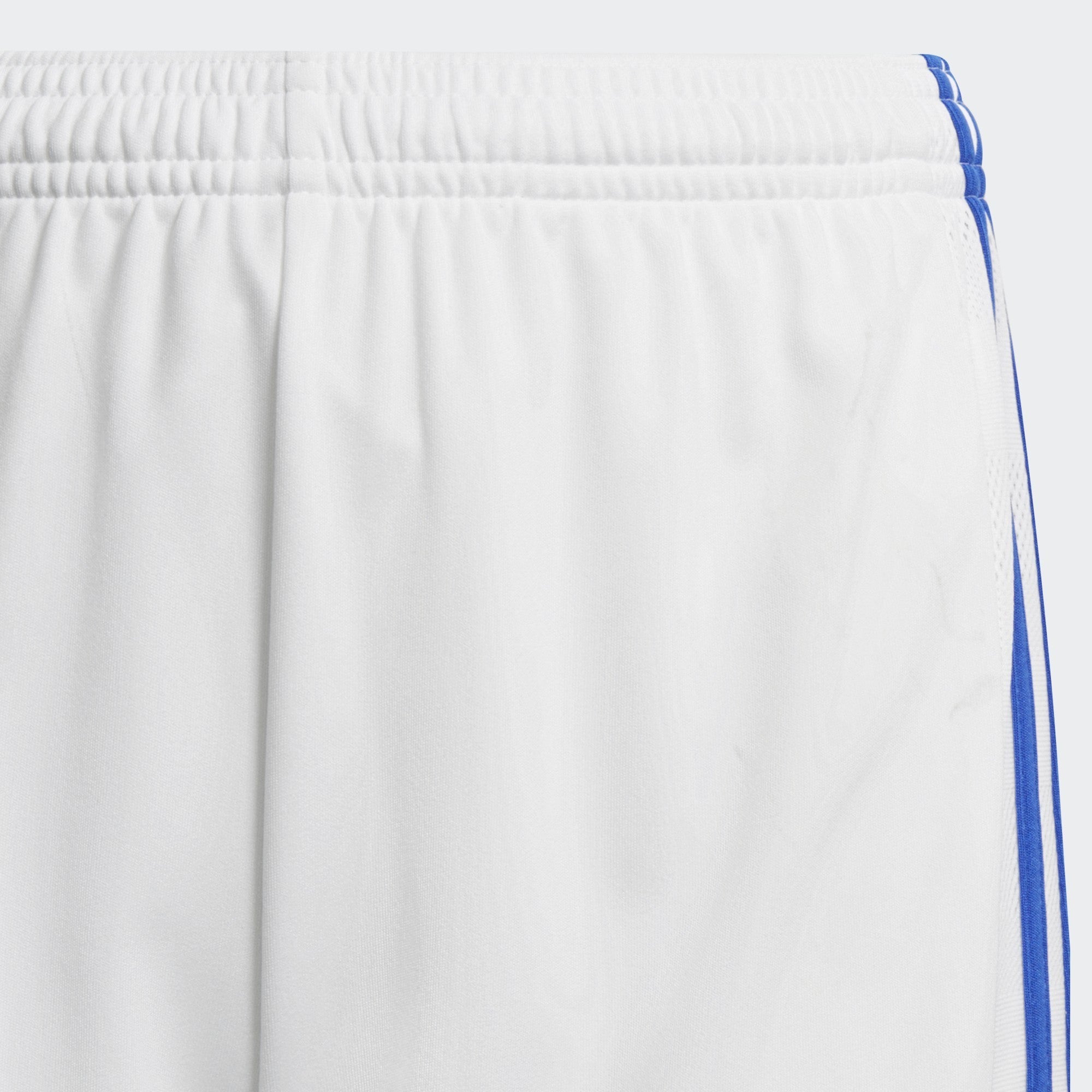 Kid's Tastigo 17 Shorts - White/Bold Blue - BJ9143-ADIDAS by Adidas | Available at Niky's Sports