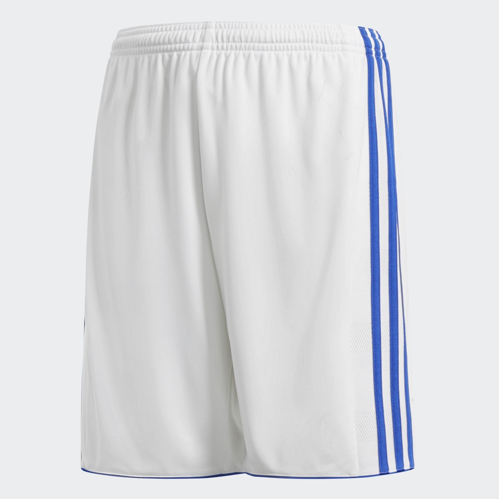 Kid's Tastigo 17 Shorts - White/Bold Blue - BJ9143-ADIDAS by Adidas | Available at Niky's Sports