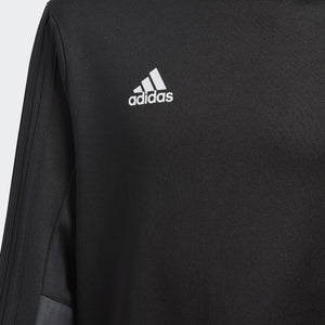 Kid s Tiro17 Training Top Black Dark Grey White