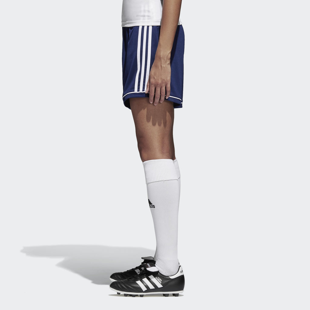 Women's Squadra 7 Shorts - Dark Blue/White