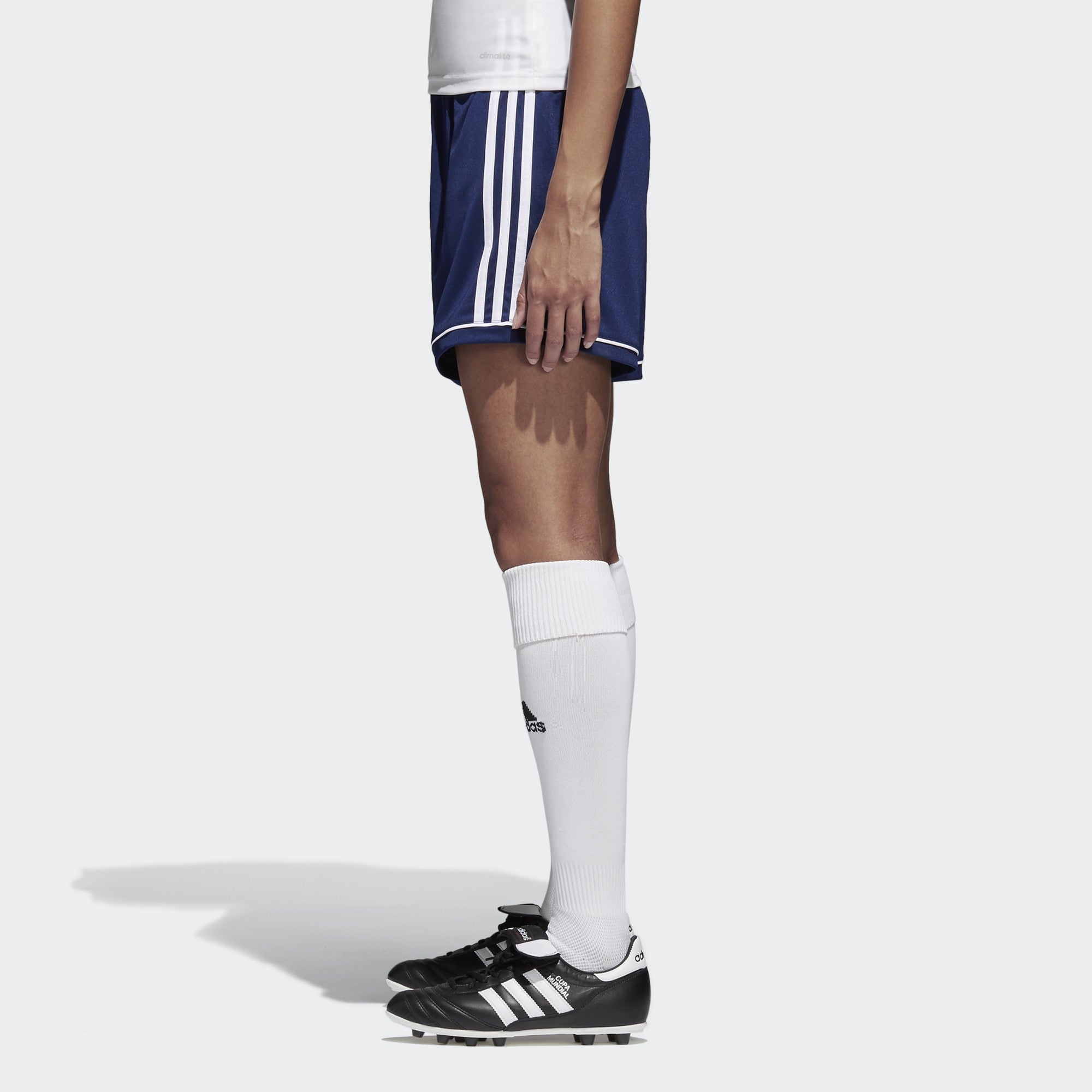 Women's Squadra 7 Shorts - Dark Blue/White
