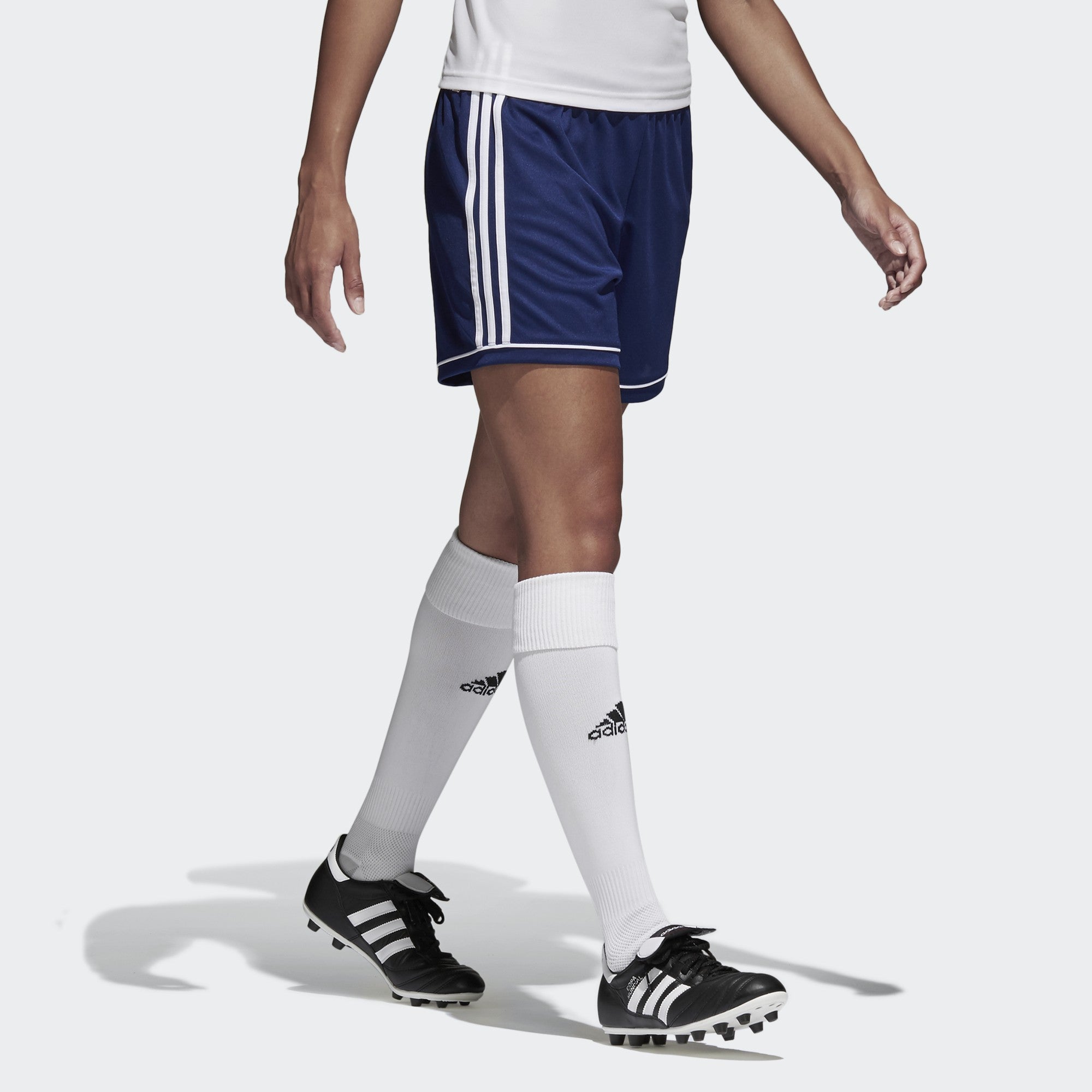 Women's Squadra 7 Shorts - Dark Blue/White