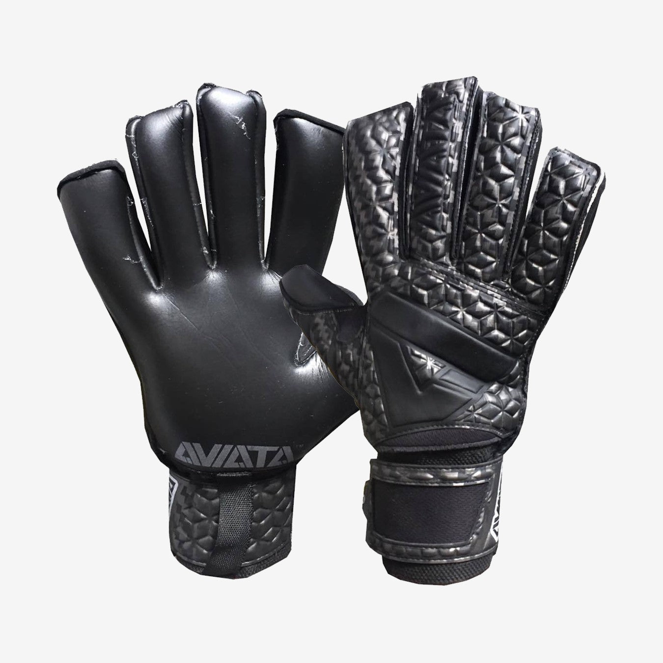 Viper Carbon Fibre V7 Goalkeeper Gloves - Black