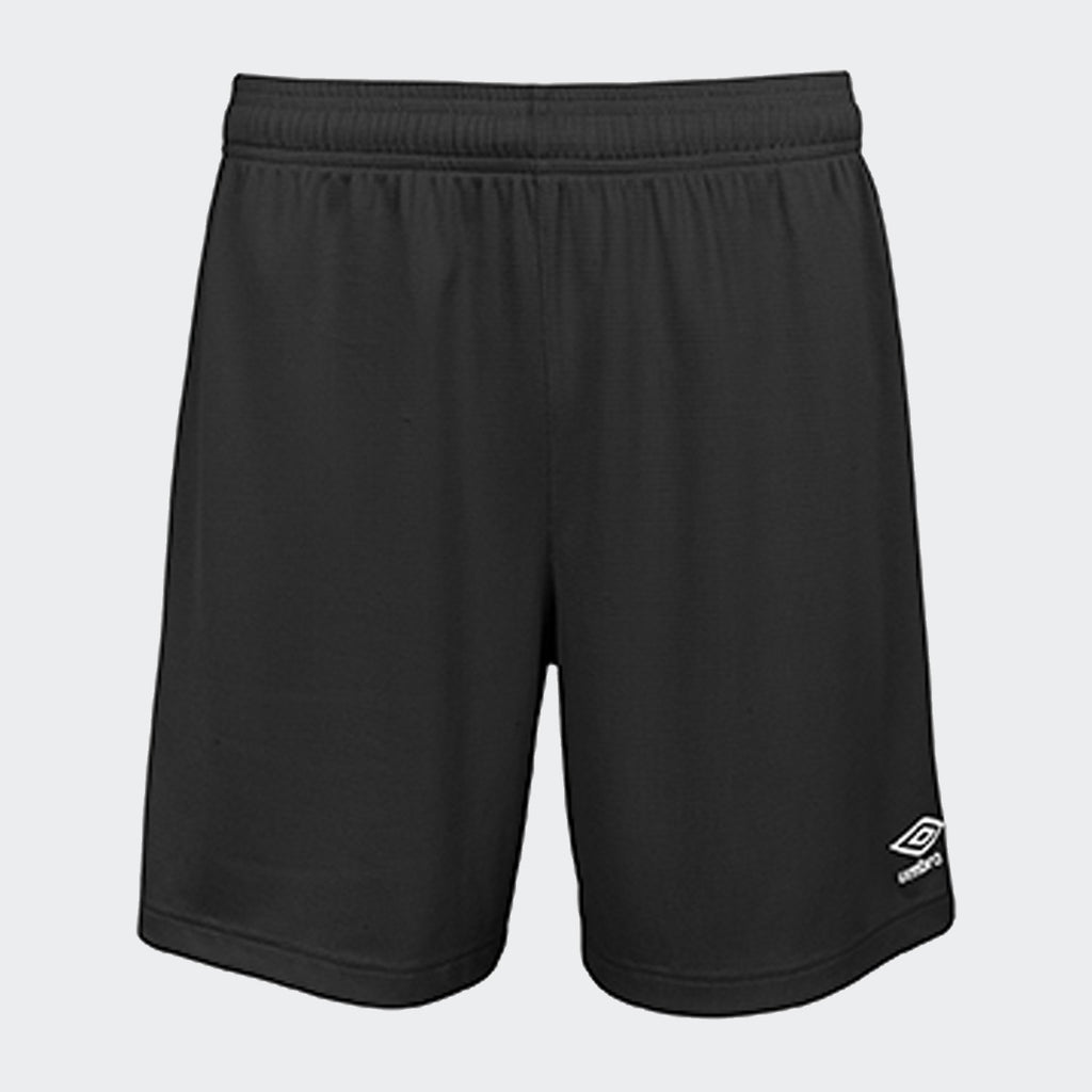Men's Field Short - Black - UUM1UALP-UGQ-UMBRO by Umbro | Available at Niky's Sports