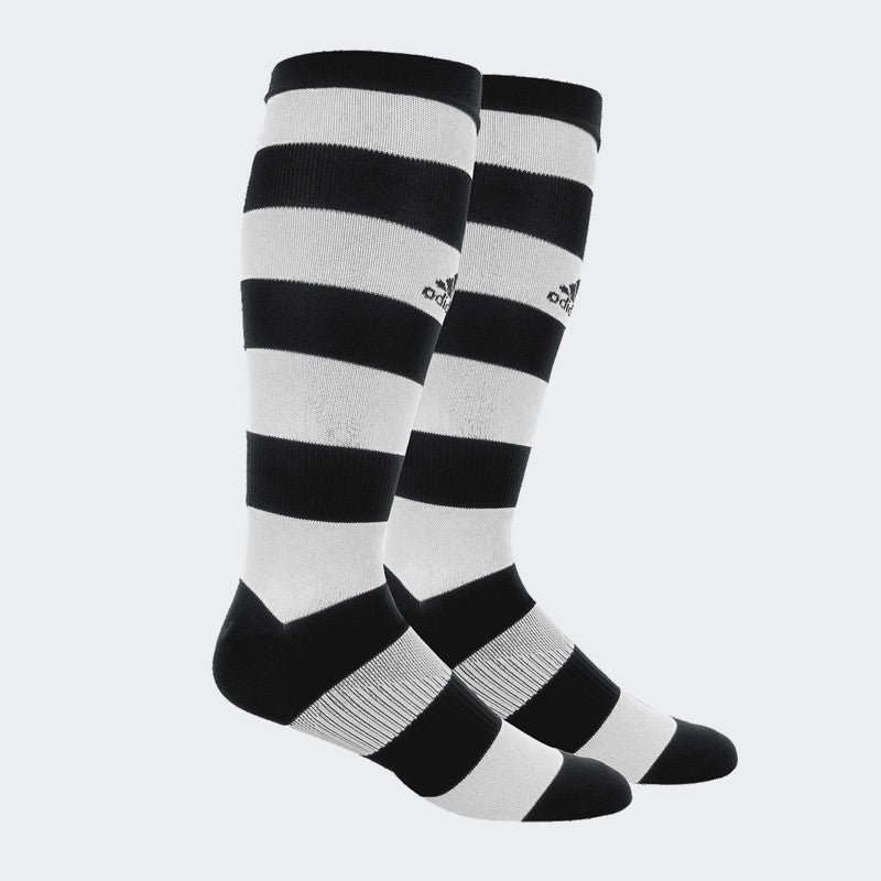 Men's Metro IV Small Soccer Socks - White/Black - 5137782B-ADIDAS by Adidas | Available at Niky's Sports