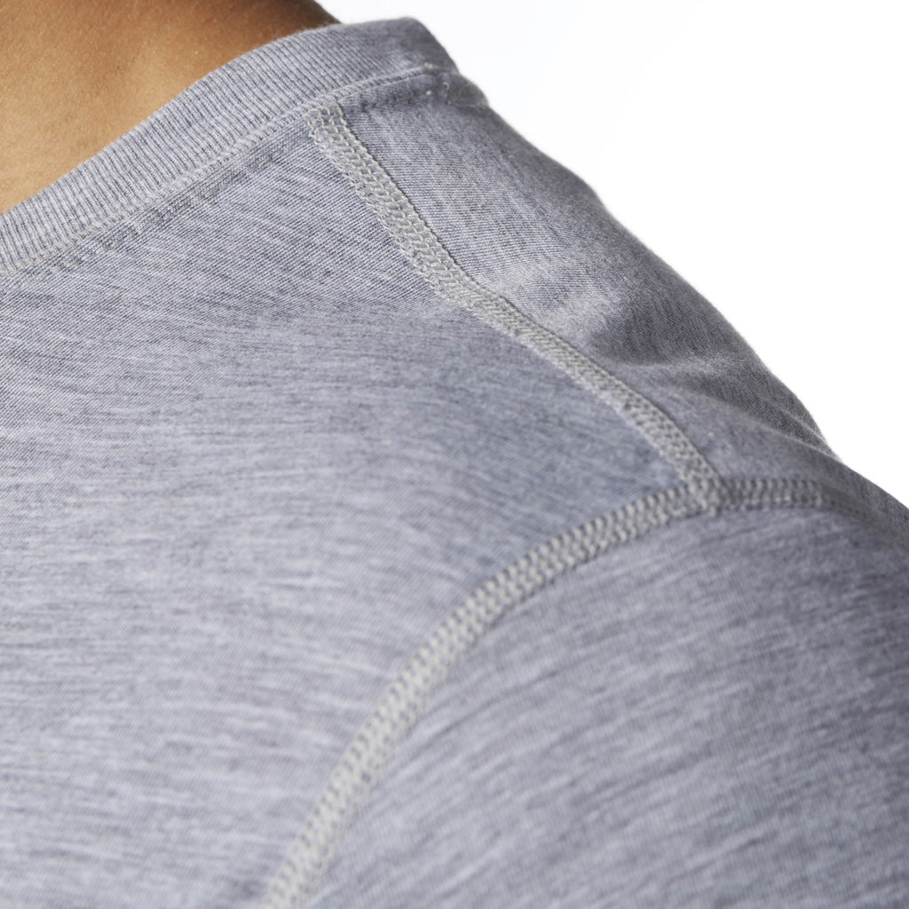 Ultimate Short Sleeve T-Shirt Grey Heather Men's - BP9753-ADIDAS by Adidas | Available at Niky's Sports
