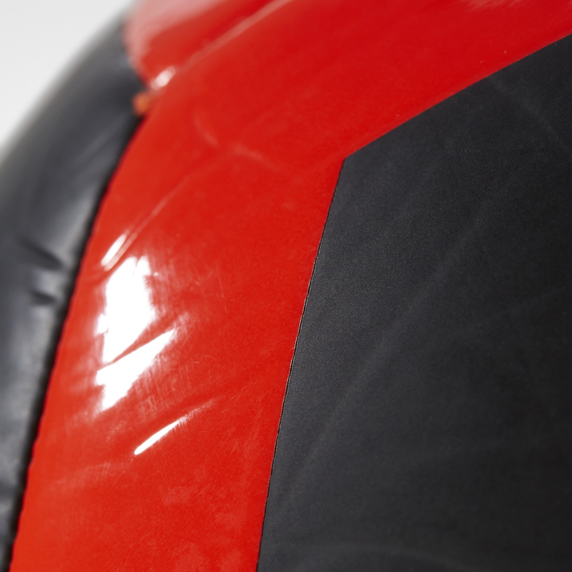 Glider II Soccer Ball - Black/Solar Red - BQ1391-ADIDAS by Adidas | Available at Niky's Sports