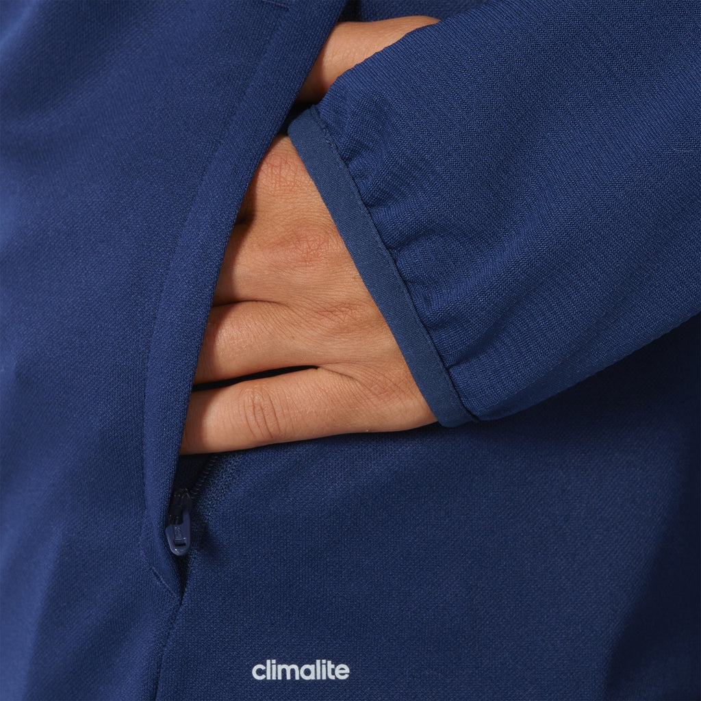 Women's Tiro 17 Training Soccer Jacket -  Blue - BQ8248-ADIDAS by Adidas | Available at Niky's Sports