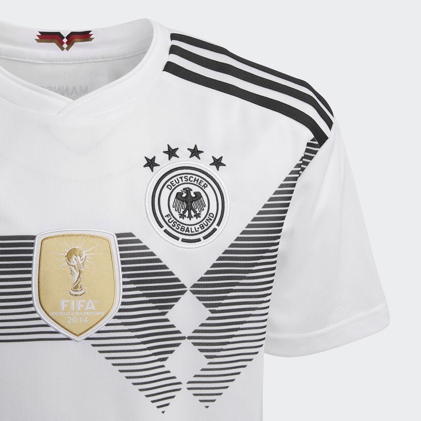 Kid's Germany Home Replica Jersey 2018 - BQ8460-ADIDAS by Adidas | Available at Niky's Sports