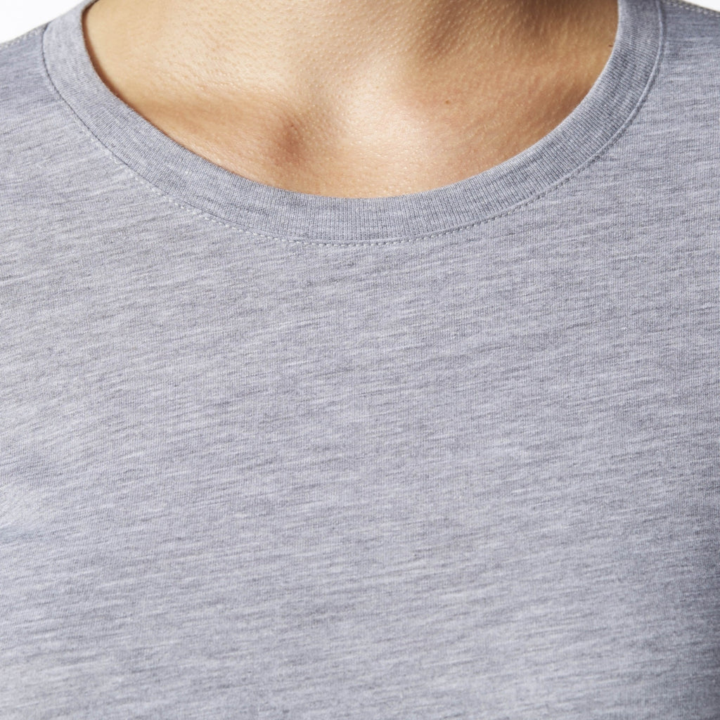 adidas Women's Ultimate Long Sleeve Training Tee - Grey Heather - BQ8582-ADIDAS by Adidas | Available at Niky's Sports