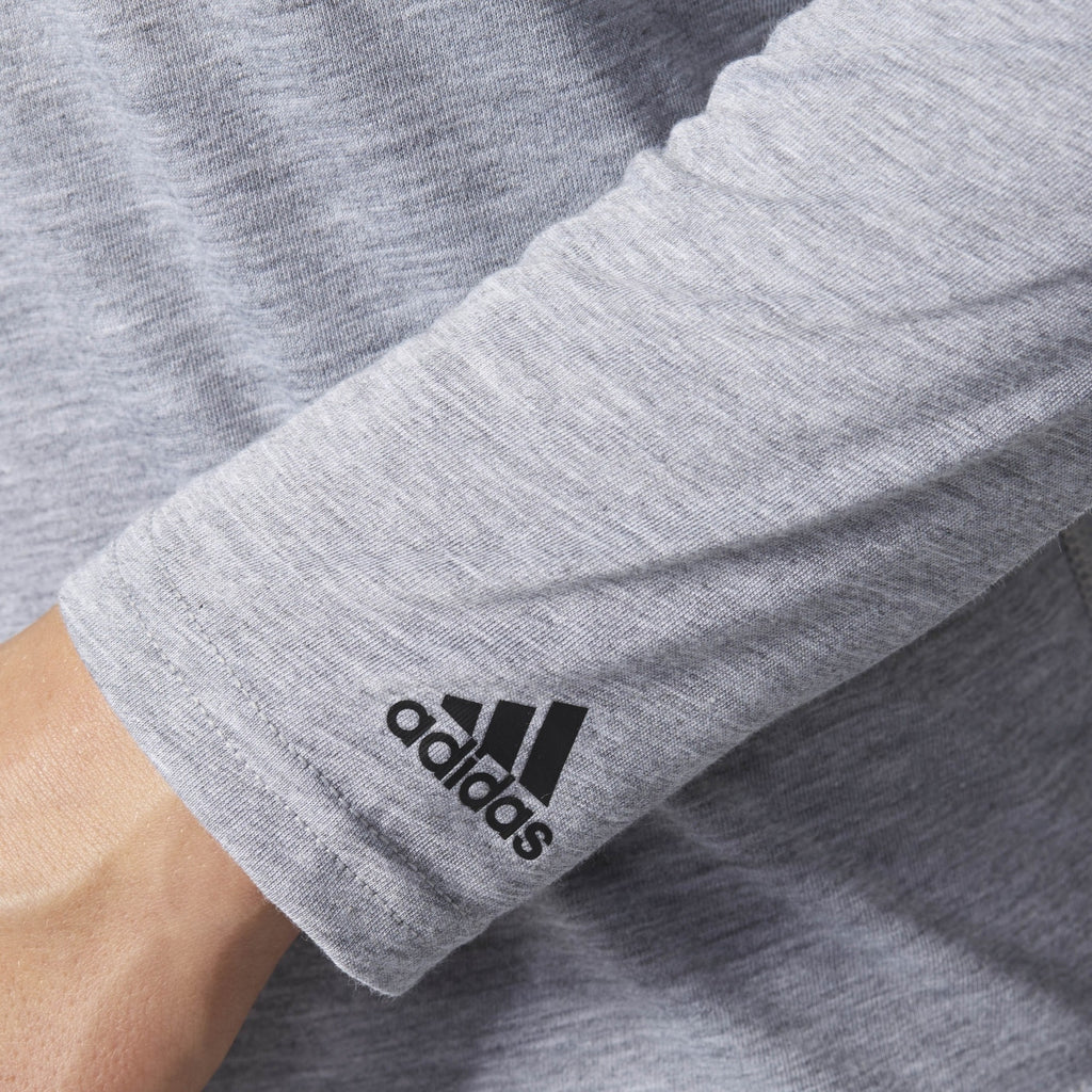 adidas Women's Ultimate Long Sleeve Training Tee - Grey Heather - BQ8582-ADIDAS by Adidas | Available at Niky's Sports