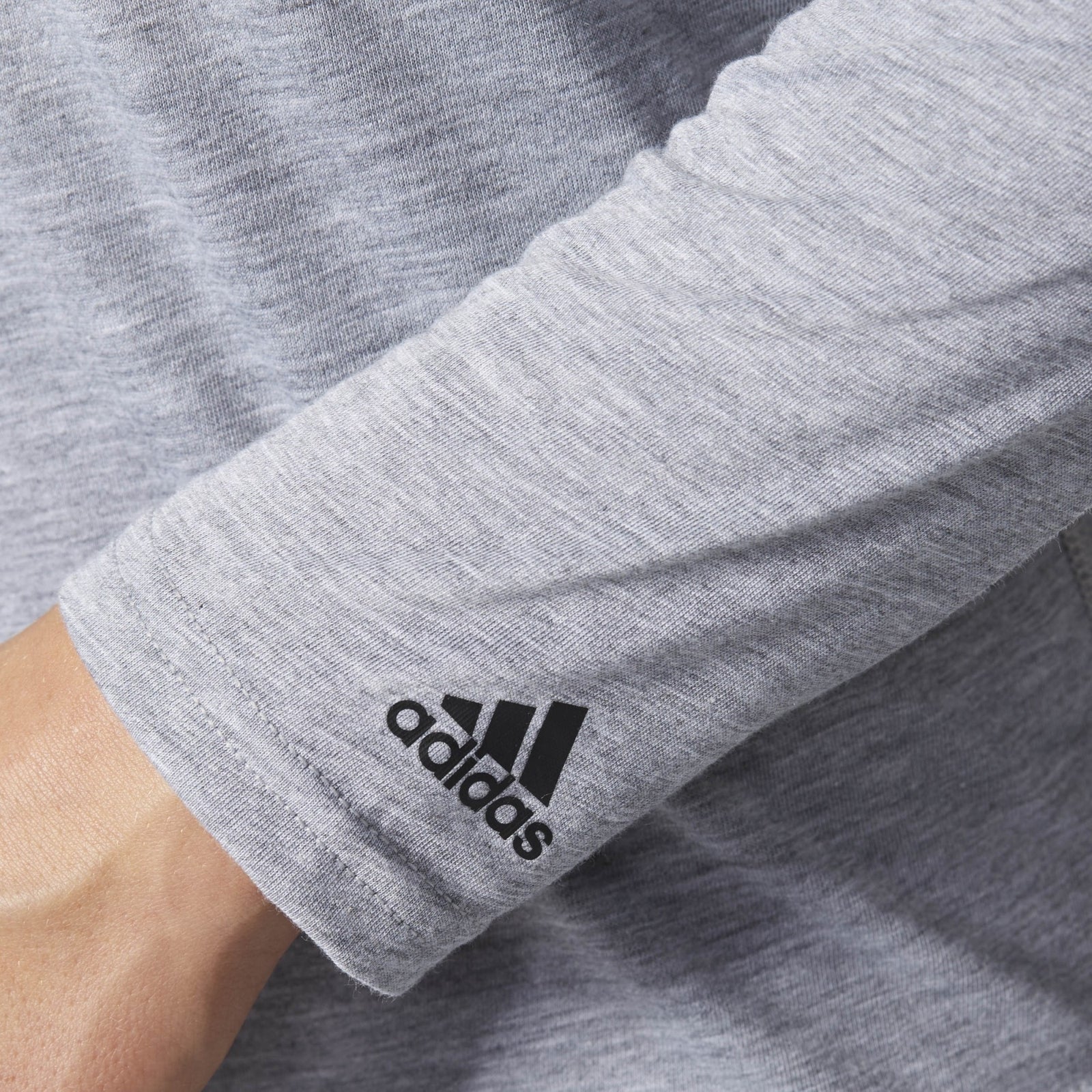 adidas Women's Ultimate Long Sleeve Training Tee - Grey Heather - BQ8582-ADIDAS by Adidas | Available at Niky's Sports