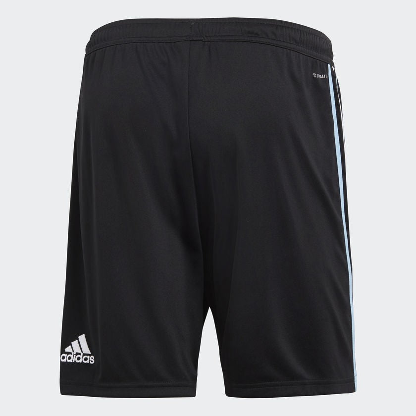 Men's Argentina Home Shorts World Cup 18 -  Black/Clear Blue/White