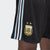 Men's Argentina Home Shorts World Cup 18 -  Black/Clear Blue/White