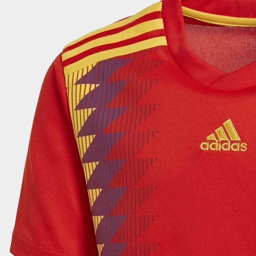 Spain Youth Home Jersey 2018 - BR2713-ADIDAS by Adidas | Available at Niky's Sports