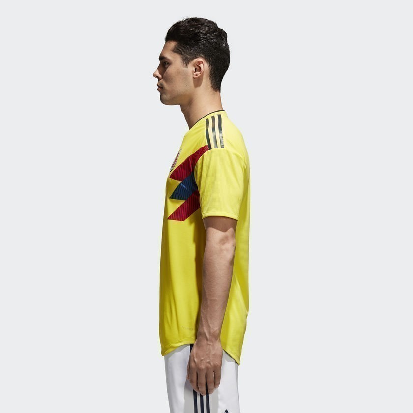Colombia Authentic Home Jersey 2018 - BR3502-ADIDAS by Adidas | Available at Niky's Sports