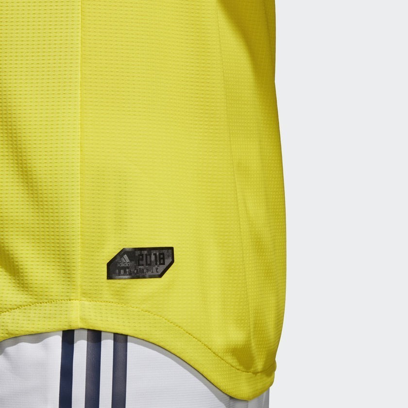 Colombia Authentic Home Jersey 2018 - BR3502-ADIDAS by Adidas | Available at Niky's Sports