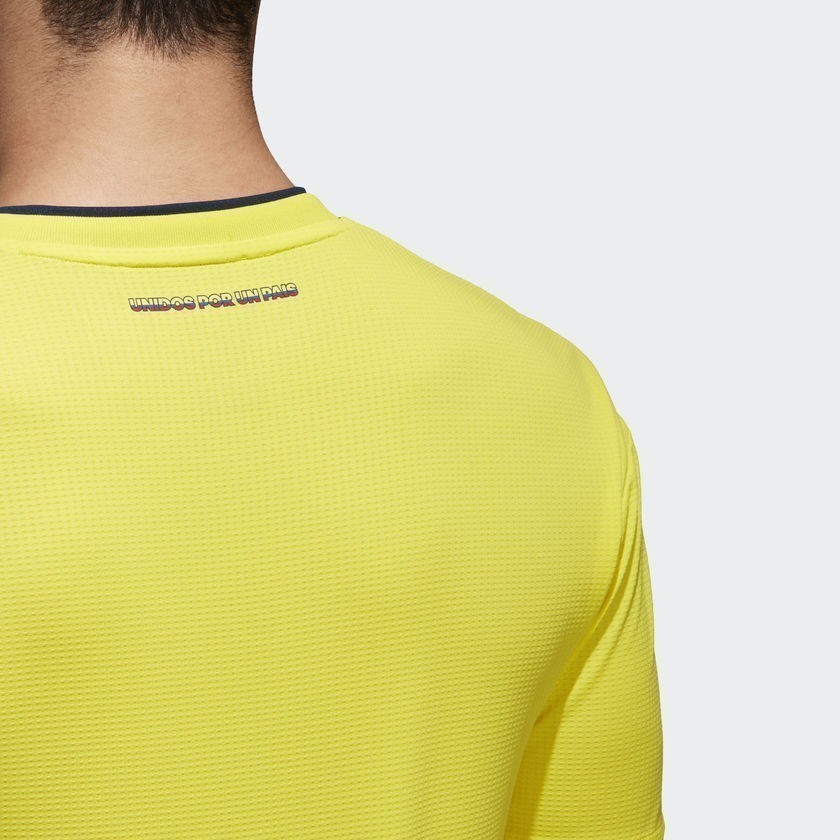 Colombia Authentic Home Jersey 2018 - BR3502-ADIDAS by Adidas | Available at Niky's Sports
